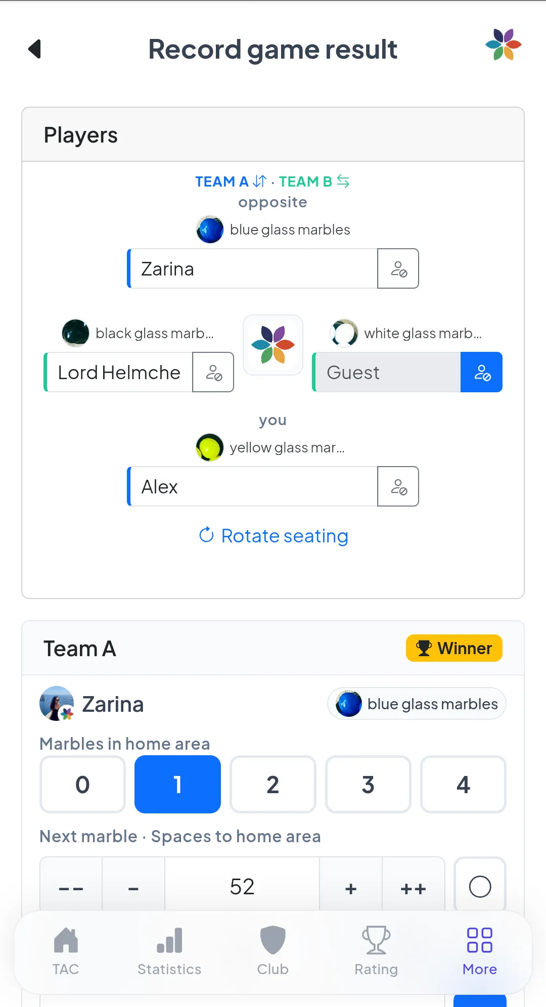 შედეგი ფურცლის გარეშე